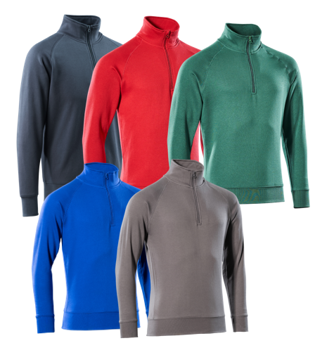 Sweatshirts in verschiedenen Farben